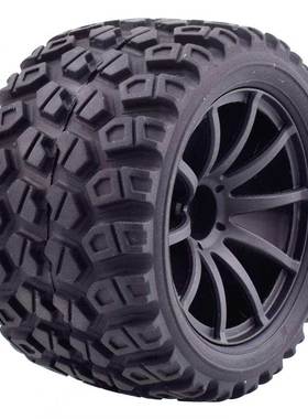 1/16卡车大脚轮胎Traxxas1/16E-Revo橡胶胎直径80mm结合器12mm