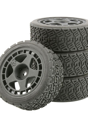 1:10房车RS4平跑轮胎FW06尼龙轮毂94123田宫TT02公路胎XV01樱花D3