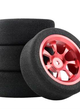 1/10平跑海绵胎94123竞速EVA棉樱花D4田宫TT02轮胎FW06平跑车XV10