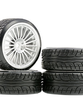 1:10房车漂移轮胎hsp94122漂移车樱花D4D5田宫TT02恒龙花纹硬胎皮