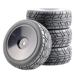 RC房车1:10平跑轮胎ptg2竞速软胎D4竞速胎94123田宫TT02抓地FW06