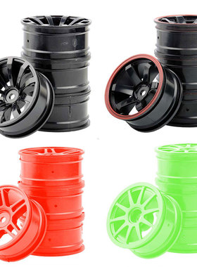 1:10平跑竞速漂移轮毂HSP94122油电房车通用轮框94123樱花D3D4HPI