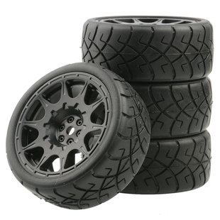 10房车京商FW06平跑轮胎94123田宫TT02竞速RS4跑街胎XV01樱花D3