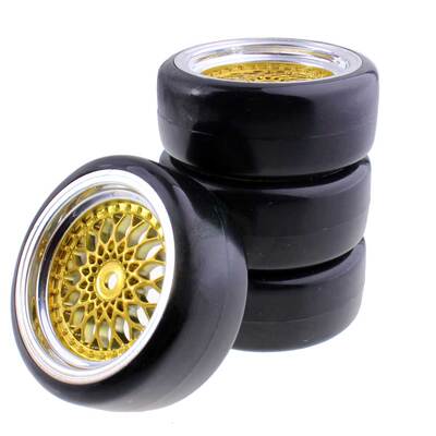 1:10 漂移车 专业 光头漂移轮胎 适合 樱花 HPI HSP 漂移用 4只