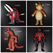 二手中古品正品日版万代 10厘米对决软胶系列 怪兽人偶奥特曼玩具