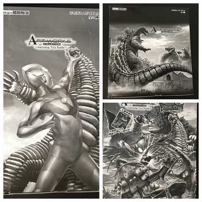 日版正品寿屋怪兽ARTWORKS盒蛋