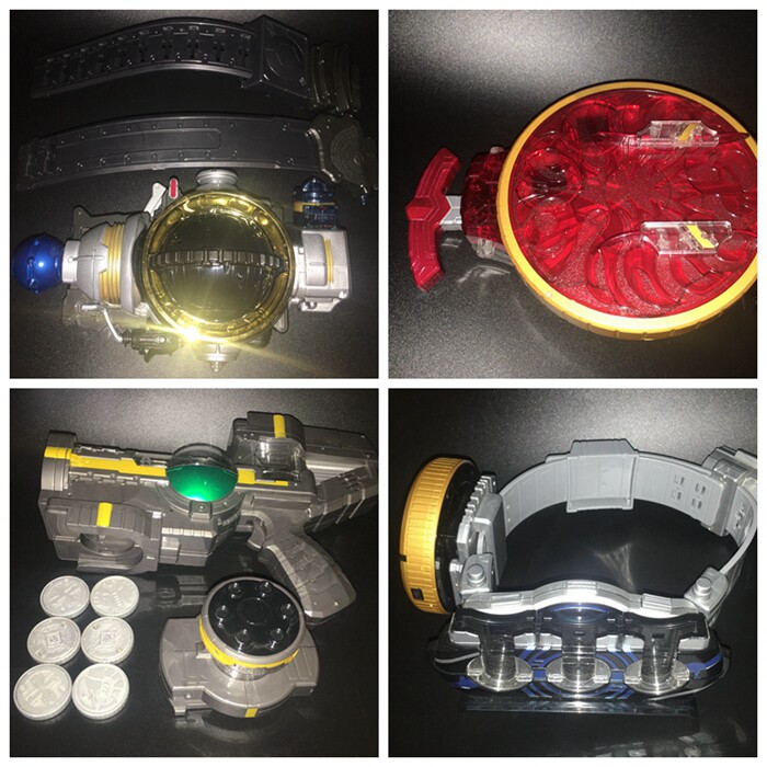 二手中古品 日版正品 万代 假面骑士系列 DX 道具玩具腰带武器等