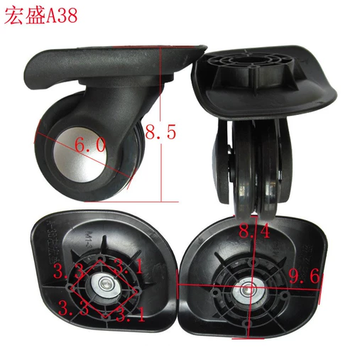 Совместимый багажный чемодан, универсальные беззвучные сменные аксессуары для путешествий