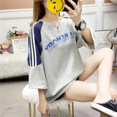 2021 real shot fashion summer fattening plus size women's fat mm fat sister slim top short sleeve T-shirt