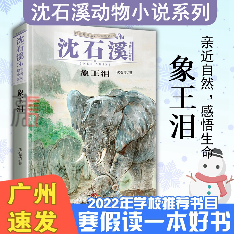 【沈石溪 象王泪】(注音版) 沈石溪动物小说系列 亲近自然,感悟生命