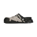 Black Strappy Slippers