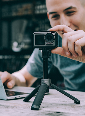 PGYTECH手持三脚架自拍延长杆用于DJI大疆Osmo action345pro配件