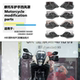 适用本田CB400X 手把护手罩前风挡护手罩挡风罩 改装 NX400 CB500X