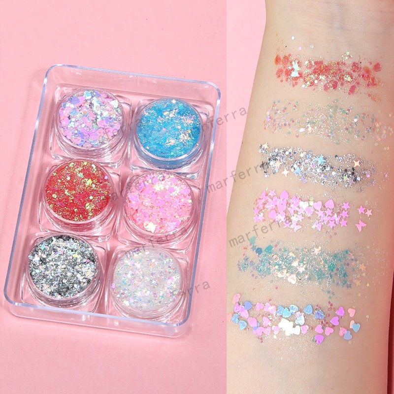 六一儿童节表演化妆闪粉亮晶晶舞台妆容彩妆专用脸部眼部装饰亮片,彩妆/香水/美妆工具,美甲工具,淘宝优惠券,粉丝福利购,淘宝优惠卷