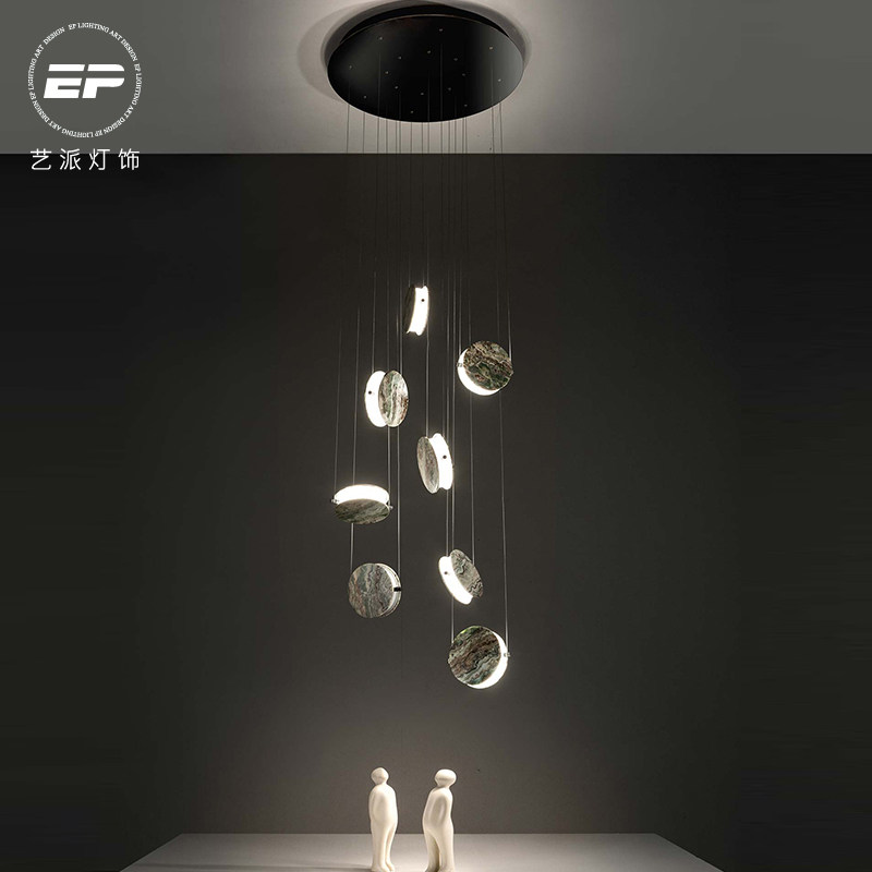 后现代轻奢客厅个性吊灯北欧设计师家具展厅卧室书房创意艺术灯具