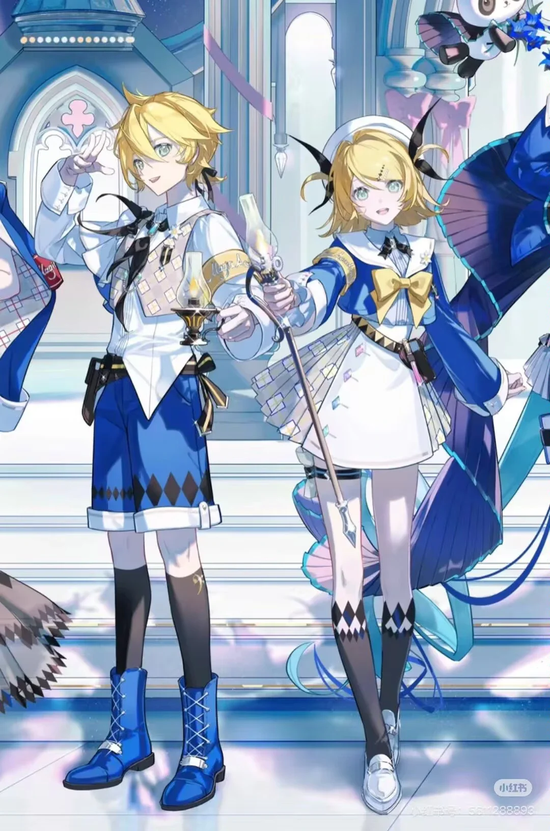 达达动漫出行未来cos服未来有你镜音双子cosplay服装征集意向金