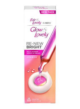 印度多重维他命面霜Glow & Lovely Renew Bright Face Cream 50g
