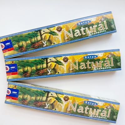 印度香熏手工线香竹平和安神自然秘境Satya Natural Incense