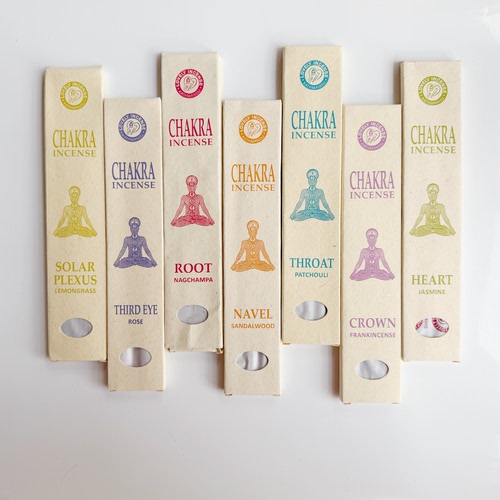 尼泊尔七轮香竹签香天然植物香薰瑜伽香Nepal Chakra incense