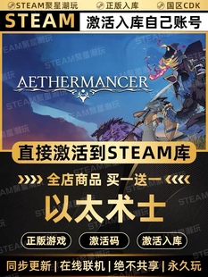 Steam正版【以太术士】国区CDKEY激活全DLC激活码CDK入库