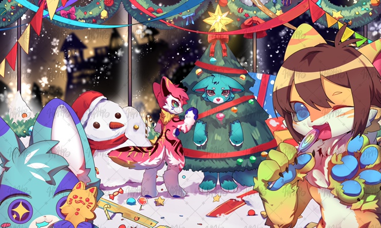 白糖书模版约稿头像兽设控定制绘制Q版卡通日系白菜价具体详情页