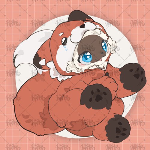 小动物系列兽兽模板接稿兽设约稿定制幻想furry睡衣派对白菜价