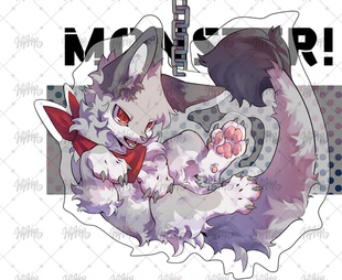 兽兽挂件模板接稿兽设约稿定制福瑞控全身立牌亚克力钥匙扣白菜价