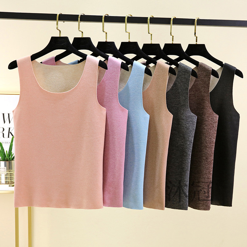 德绒保暖背心女士2024新款秋冬季无痕加绒发热打底衫内搭秋衣内衣,女士内衣/男士内衣/家居服,保暖背心,淘宝优惠券,粉丝福利购,淘宝优惠卷