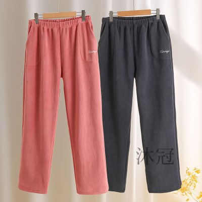 双面奥粒绒保暖长裤女冬