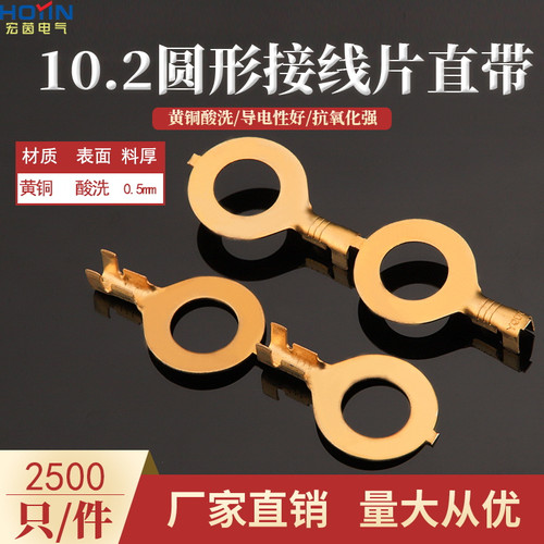 10.2圆形接线片M10地环