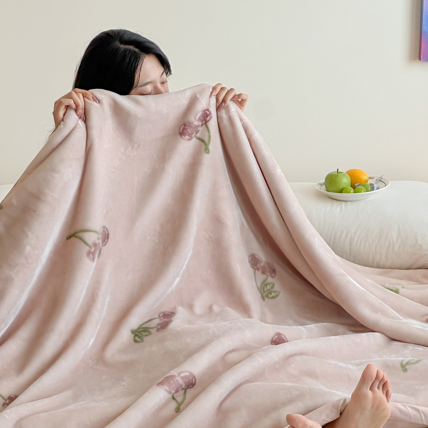 新款拉舍尔双层毛毯 超柔云毯A类母婴级 加厚保暖成人儿童通用