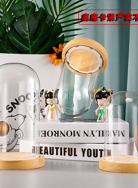 手办防尘罩摆件装饰品礼物永生花