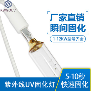 厂家直销uv固化灯紫外线uv灯管高压汞灯胶水油墨UV灯水银灯碘镓灯