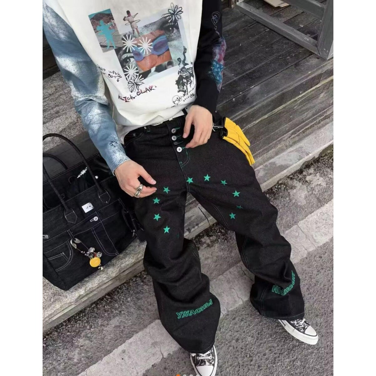美好商店Meihaotore双色圆环good腰头毛边爽滑透气基础西装短裤
