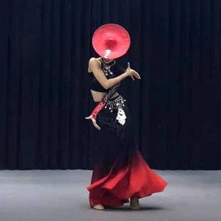 高端定制花腰傣族演出服包臀大摆练习裙傣服孔雀舞艺考剧目表演服