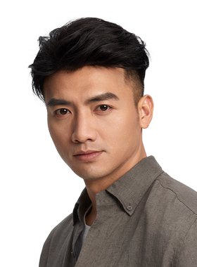 瑞贝卡全真发男士头顶补发片