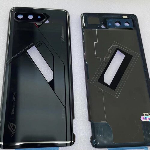 AL后盖适用于败家之眼rog5pro原装玻璃后盖 rog5pro电池玻璃后盖