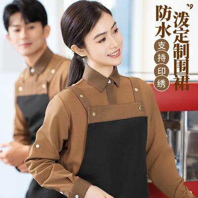 logo印字防水防油围裙