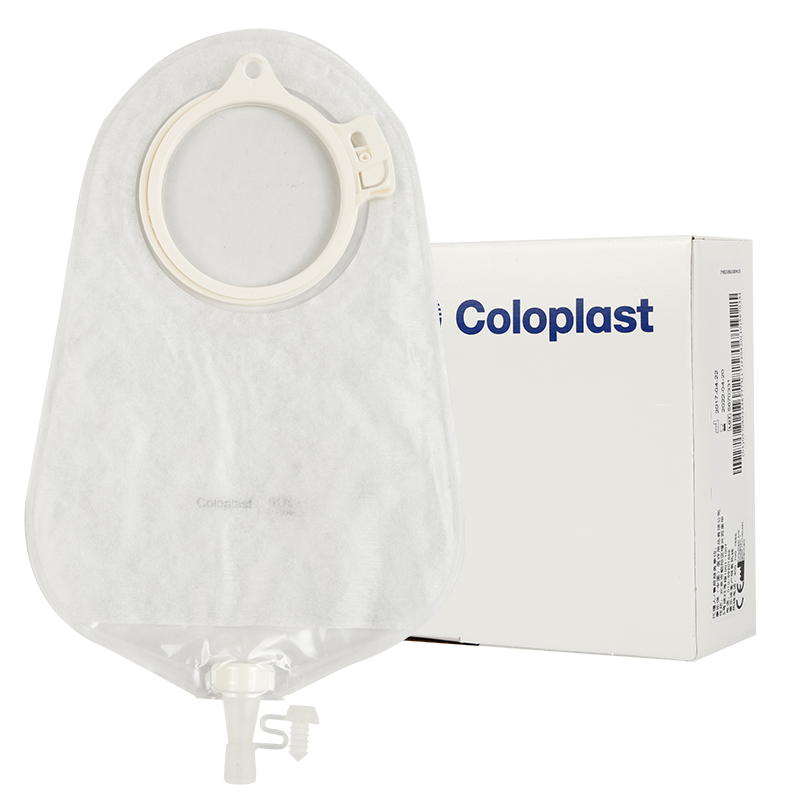 丹麦康乐保Alterna特舒01759两件式透明尿路造口袋小便集尿袋60mm