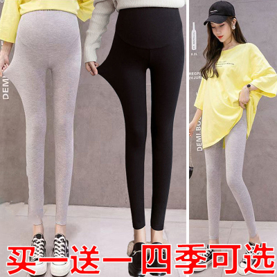 孕妇打底裤春秋款时尚外穿可调节