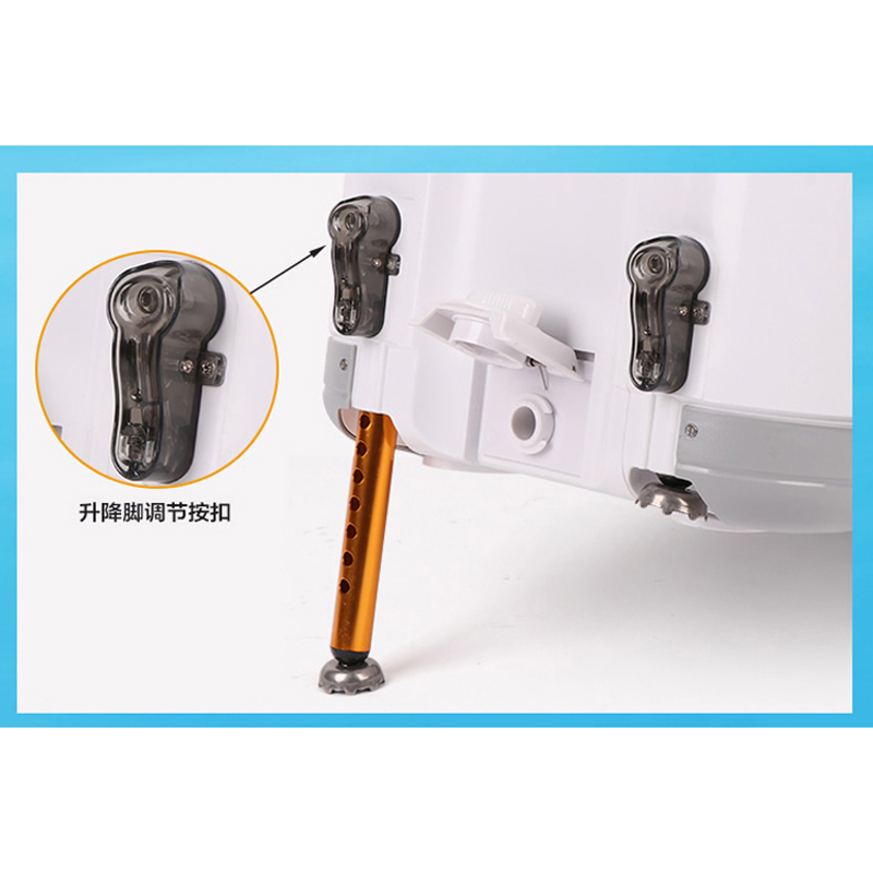 恒冠钓箱升降脚开关按钮原厂通用配件野营者弘马三立牧马人配件