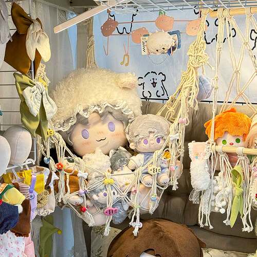 棉花娃娃收纳神器展示架