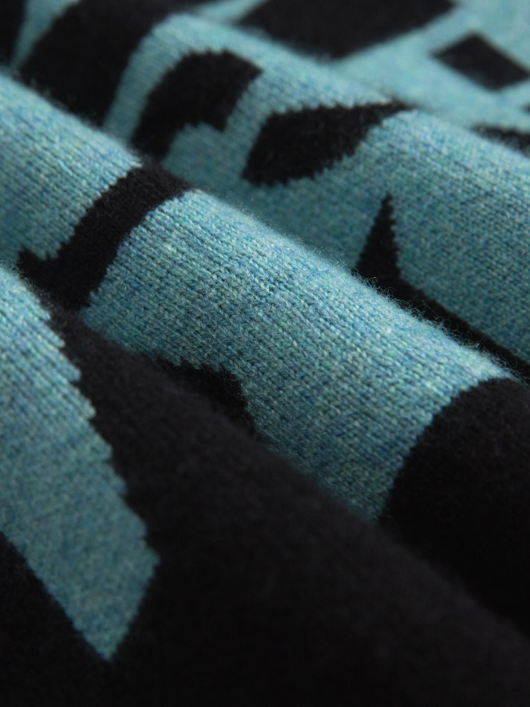 남성용 레터 자카드 순수 캐시미어 스웨터 두꺼운 라운드 넥 가을 겨울 청소년 100 순수 캐시미어 니트 남성용 스웨터