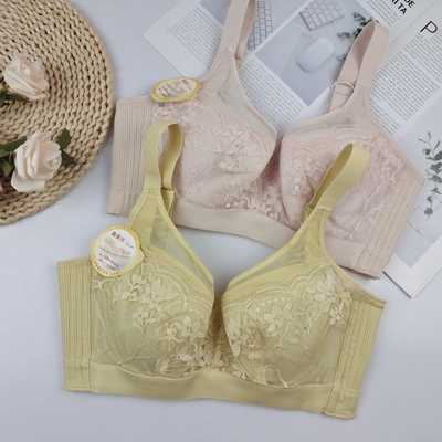 随意文胸C杯薄款聚拢防下垂内衣