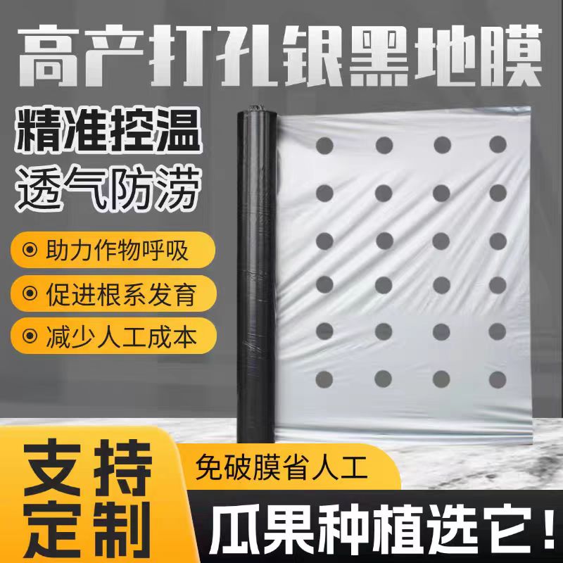 打孔防草保温PE地膜草莓玉米