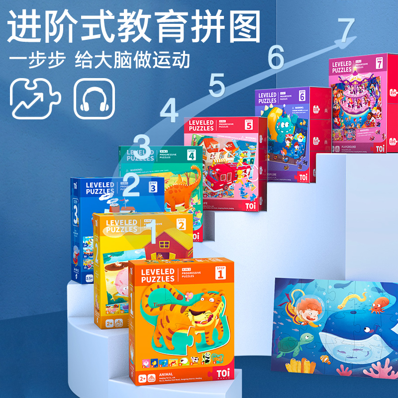 TOI children Puzzle Jigsaw puzzle Toys Advanced  Early education child baby dinosaur 2-34 Girl 5 Boys 6in the Toy/Childs/Puzzle/Building block/Model , Beads/Jigsaw/Pair/Disassembly/Beat Toy , Jigsaw/Puzzle  category - from Buy2taobao.com to provide professional Taobao agent buy service