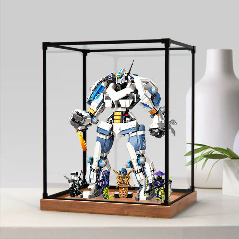 赞的泰坦机甲71738亚克力展示盒 适用手办模型合金框体收纳盒