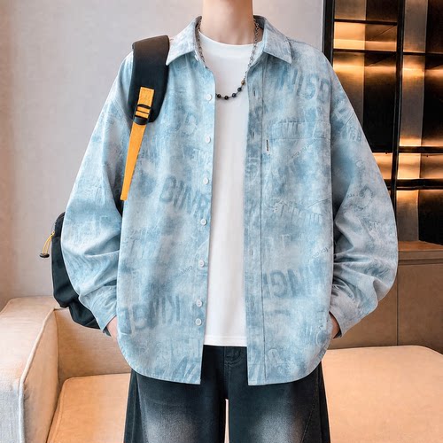 牛仔外套男春秋装新款