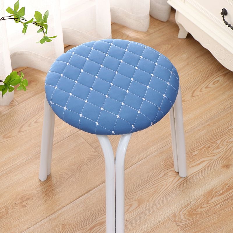 布艺简约隔热圆凳子套罩