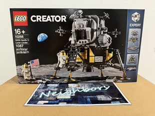 LEGO乐高 10266 Creator 登月车 NASA 阿波罗11号月球着陆器 积木